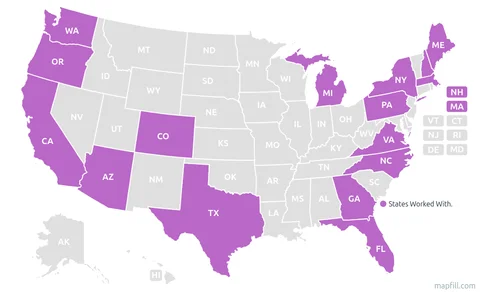 US States Worked With